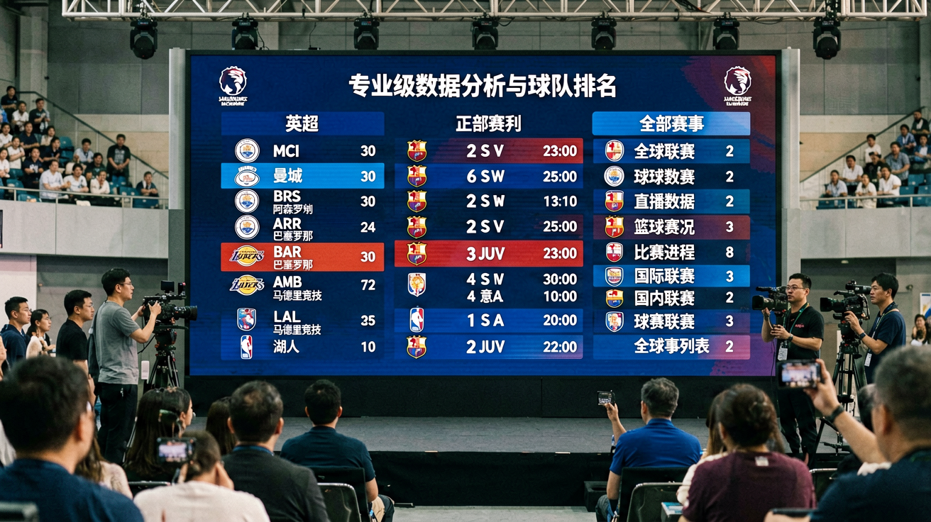 体育数据可视化大屏